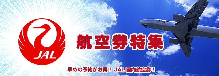 JAL応援特集 私達はJALを応援します。